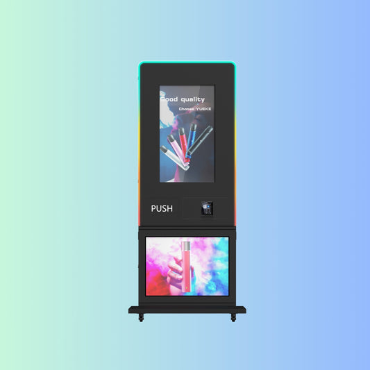Free Standing Puff Vending Machine - 32" Screen