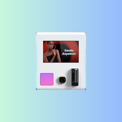 Mini Puff Vending Machines w LED Lights- 18.5" Touchscreen Smart Vending Machine