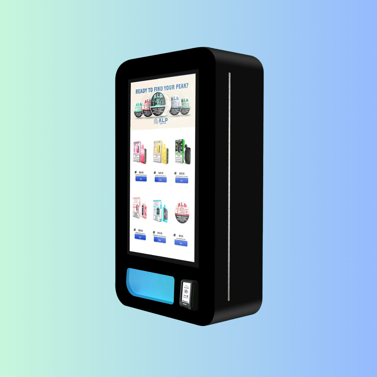 Pro Puff Vending Machines - 32" Touchscreen