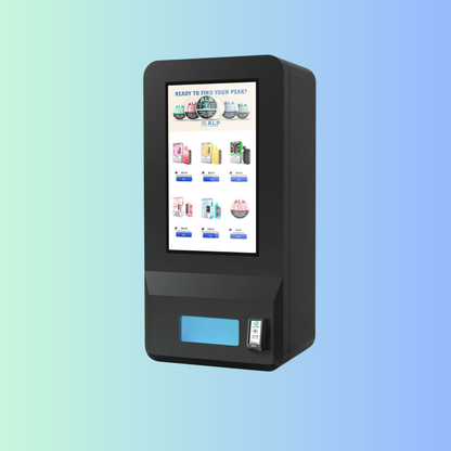 Outdoor Weatherproof Puff Vending Machines - 32" Screen Size Heavy Duty