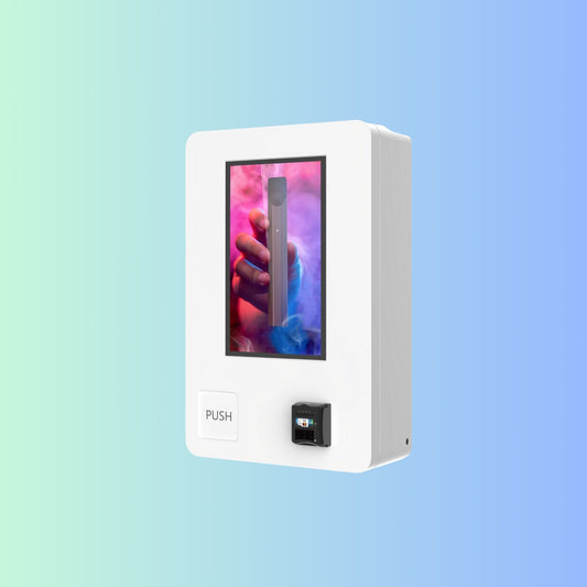 21.5" Puff Vending Machine - White Color