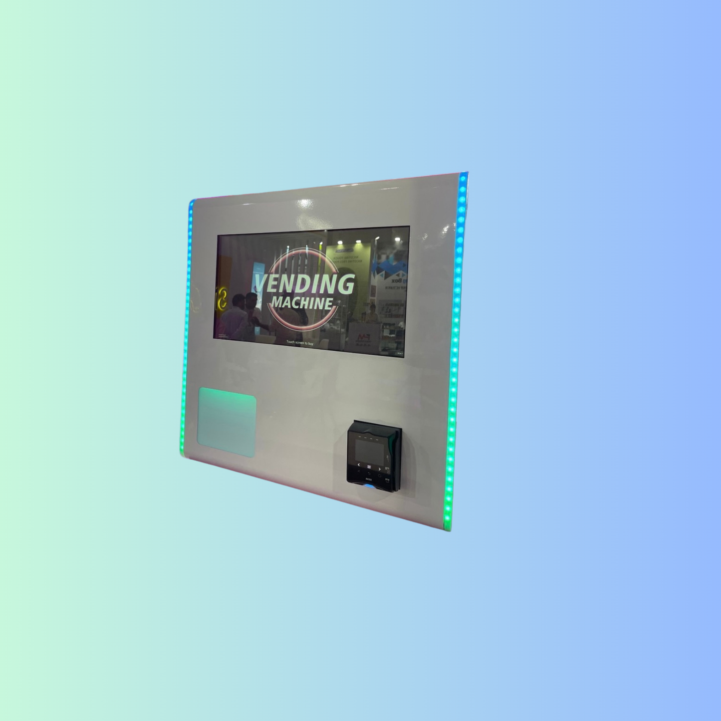 Mini Puff Vending Machines w LED Lights- 18.5" Touchscreen Smart Vending Machine