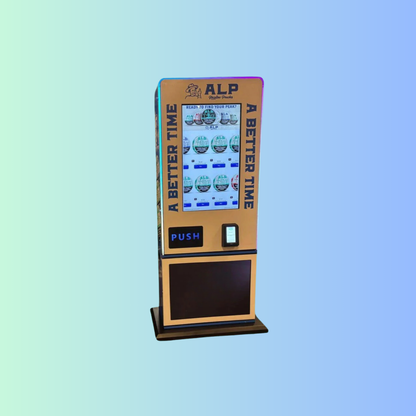 Free Standing Puff Vending Machine - 32" Screen