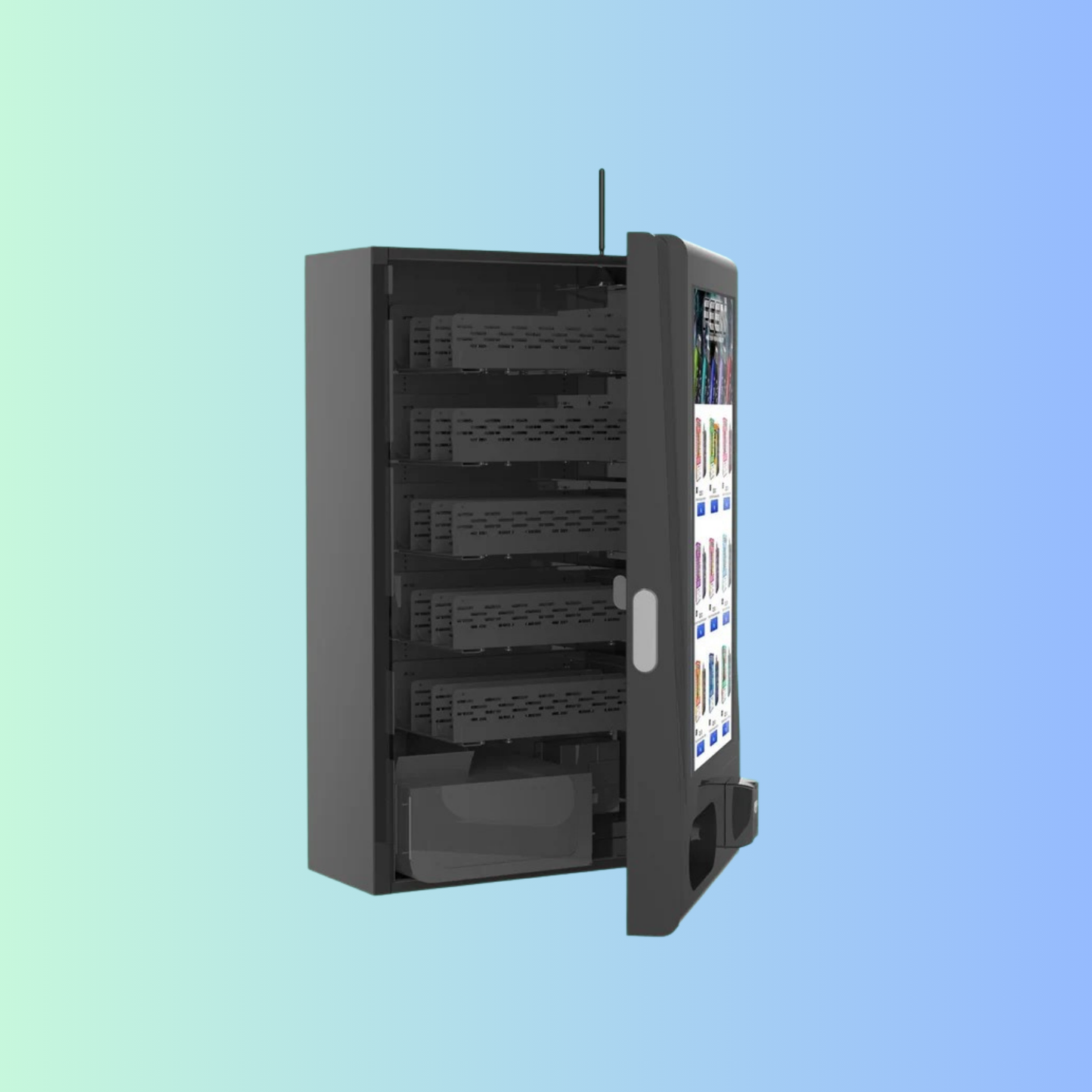 32" LED Puff Vending Machine
