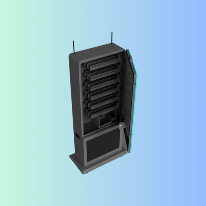 Free Standing Puff Vending Machine - 32" Screen