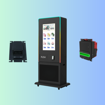 Free Standing Puff Vending Machine - 32" Screen