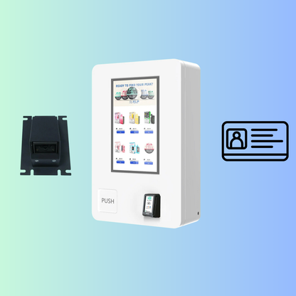 21.5" Puff Vending Machine - White Color