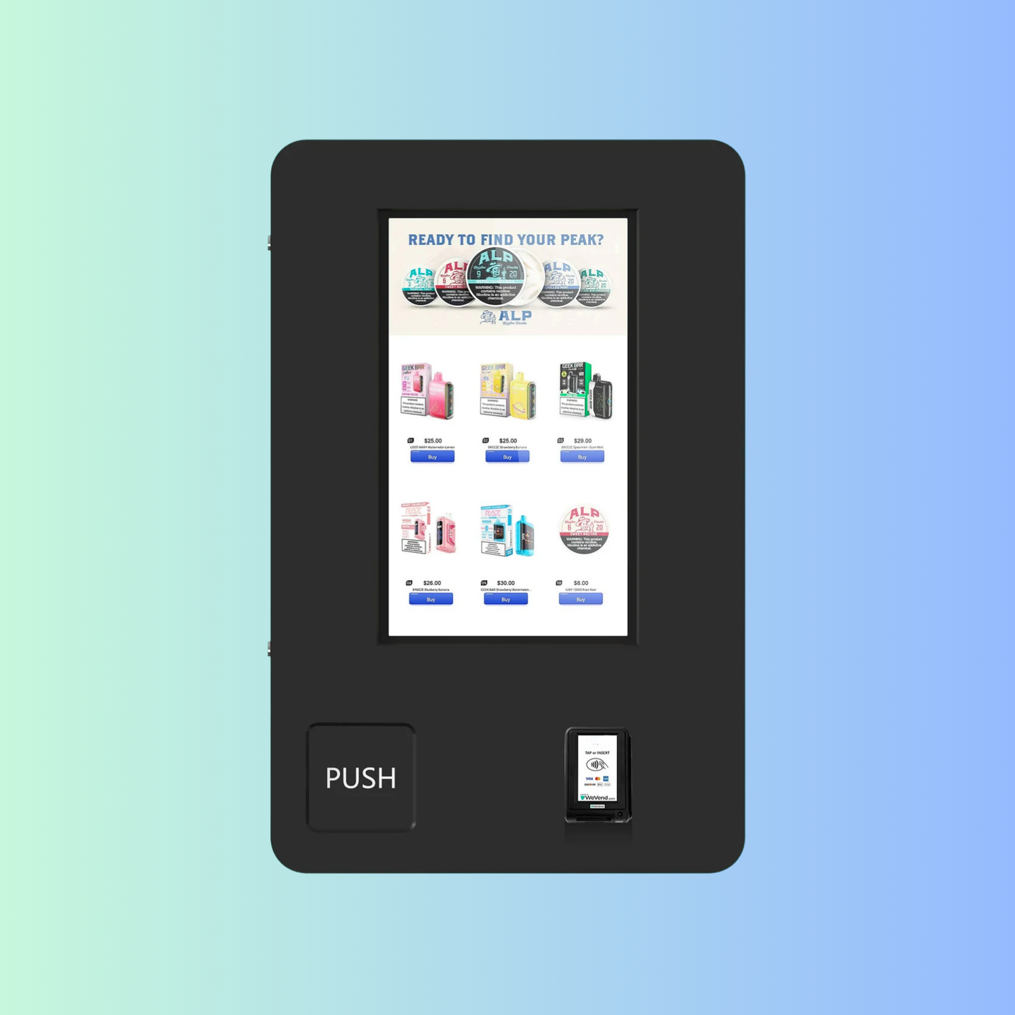 21.5" Puff Vending Machine